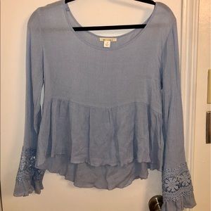 Bell sleeved blouse